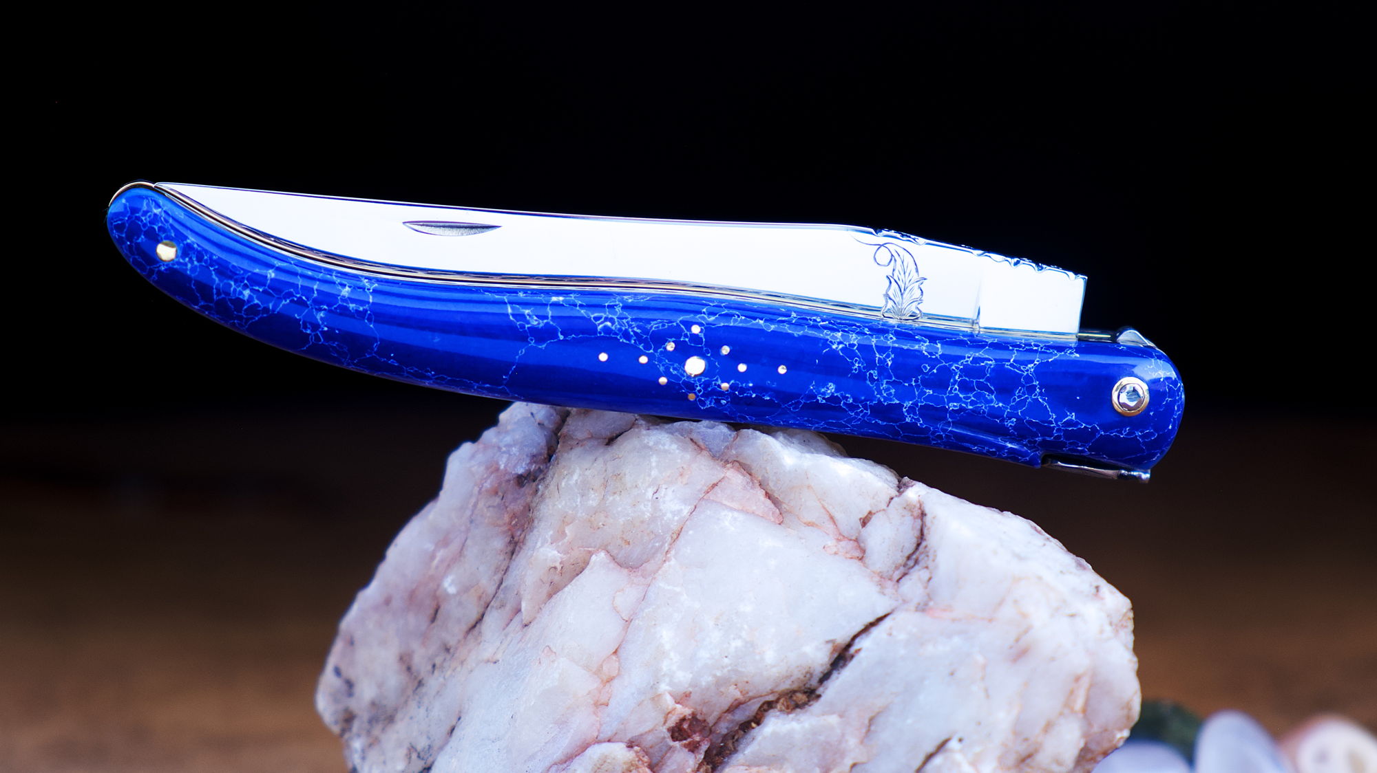 Lapislazuli Laguiole Messer