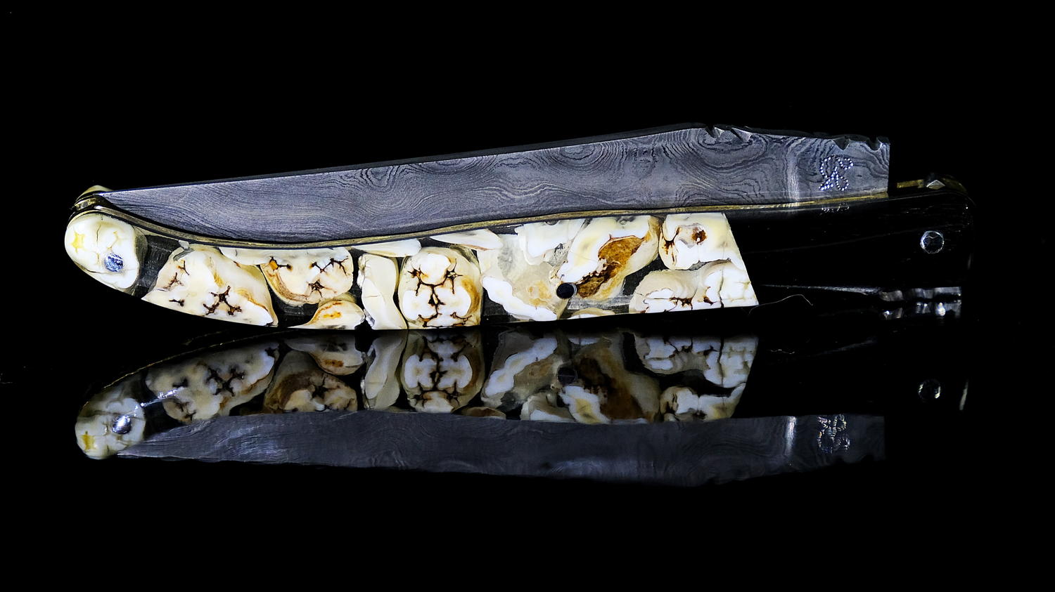 Hirschzähne Laguiole Messer