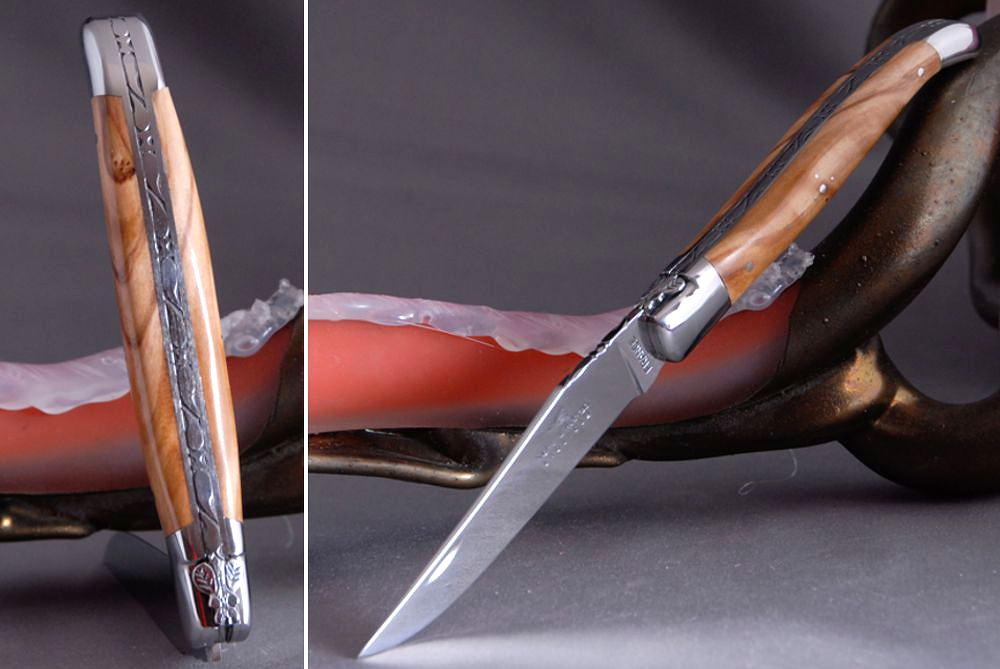 Olivenholz Laguiole Messer