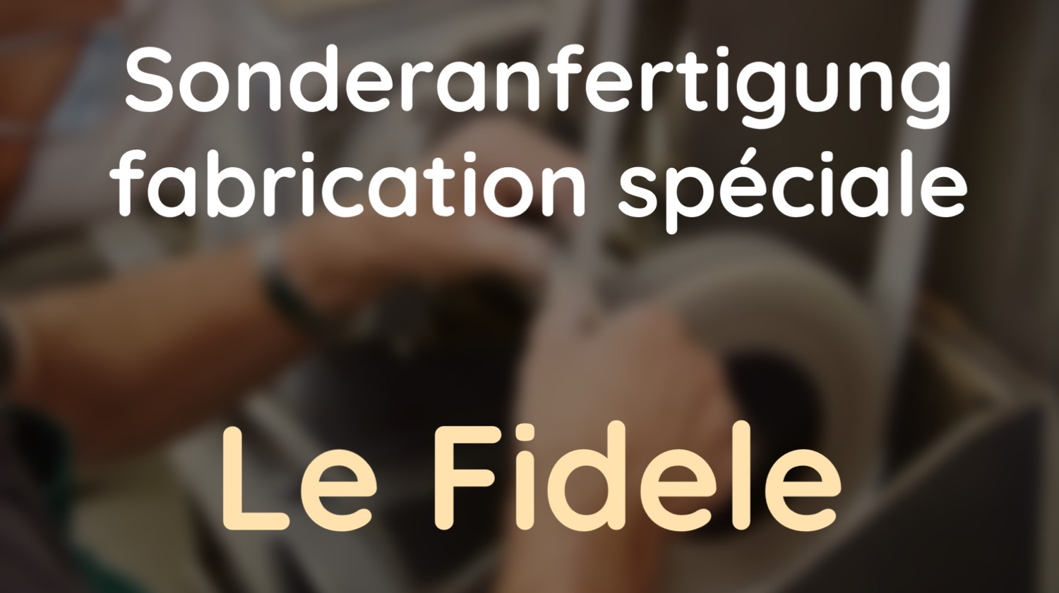 Original laguiole - Speziell auf Kundenwunsch angefertigtes Messer von Le Fidele