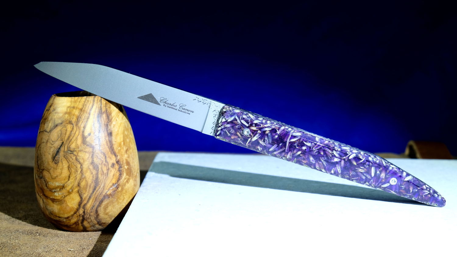 Lavendel Laguiole Messer