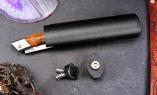 abschliessbare Messerbox für 1 Laguiole-Taschenmesser, Edition PASCAL oval schwarz Ansicht 1