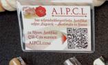 AIPCL-Karte zusätzlich zu dem kostenlosen AIPCL-Zertifikat Ansicht 1