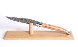 Claude Dozorme Ausstellungsträger aus Eichenholz für 1 Laguiole-Messer Ansicht 1