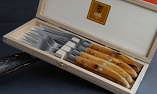 Claude Dozorme Laguiole 4-teilig, two by two Premium Wacholder, BROSSE Ansicht 1