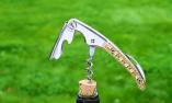 Claude Dozorme Laguiole Sommelier CLOS, brillant, Messing, Diamantoptik Ansicht 1