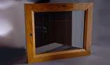 Laguiole en Aubrac Wandvitrine aus Eichenholz für 10 Laguiole-Messer, 50 x 40 x 5 cm Ansicht 1