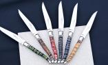 EXKLUSIVES Laguiole Goyon-Chazeau, ART DE LUXE,  MADOLNO 01, 6-teilig, Steakmesserset, Mammutbackenzahn, Brillant Ansicht 1