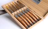 Thiers Goyon-Chazeau, Edition ART PREMIUM, 6-teilig, Steakmesserset Wacholder, brillant Ansicht 1