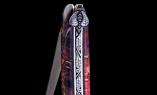 Halb-UNIKAT: Taschenmesser Laguiole David Dauvillaire, Edition OUVERTURE 01, Ahorn, guillochierte Biene, brosse, Plein Ansicht 1