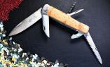 Jagdmultitool Douris Chastel, Edition HALLALI Wacholder, 6-teilig, brosse Ansicht 1