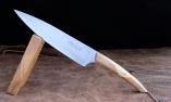 Küchenmesser Claude Dozorme, Edition RARGIN, Olivenholz, 15 cm Ansicht 1