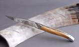 Taschenmesser Laguiole Aveyron, brillant, Olive Ansicht 1
