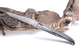 Taschenmesser Laguiole Claude Dozorme, Damast, Plein, Hornspitze Ansicht 1