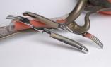 Laguiole en Aubrac 1-teilig, Gabel brillant Horn, brillant Ansicht 1