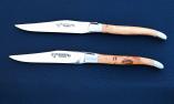 Laguiole en Aubrac 2-teiliges Steakmesserset, brosse, Wacholder Ansicht 1