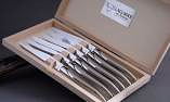 Laguiole en Aubrac 6-teilig, Steakmesser Set brillant Premium Edelstahl Ansicht 1