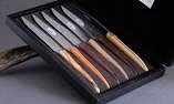 Laguiole en Aubrac 6-teilig, Steakmesser Set Quotidiens Bois de France Ansicht 1