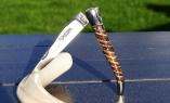 Taschenmesser Laguiole en Aubrac, Edition ARNO 8, double platines, brillant, Mammutbackenzahn Ansicht 1