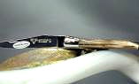 Taschenmesser Laguiole en Aubrac, guillochierte Platine, Horn blond, brillant Ansicht 1