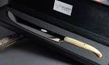 Laguiole en Aubrac hochwertiger Champagnersäbel Horn blond Ansicht 1