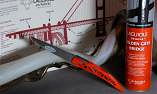 Taschenmesser Laguiole en Aubrac, Sonderedition, San Francisco, Golden Gate Bridge rot Ansicht 1