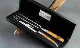 Laguiole en Aubrac Tranchierbesteck Brosse Wacholder Ansicht 1