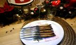 Laguiole Goyon-Chazeau, Edition ART ONE, 6-teilig, Steakmesserset Wacholderholz, brillant Ansicht 1