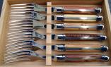 Laguiole Goyon-Chazeau, ART DE LUXE, , 6-teilig, Gabelset Divers, glänzend  Ansicht 1