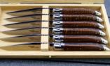 Laguiole Goyon-Chazeau, ART DE LUXE, 6-teilig, Steakmesserset Amourette, brillant  Ansicht 1