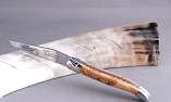 Taschenmesser Laguiole Honore Durand, 14C28, Wacholder, Einzelanfertigung Ansicht 1