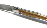 Taschenmesser Laguiole Le Fidèle, Edition F520, Damast 520 Lagen, guillochierte Biene, Brosse, Eichenholz Ansicht 1