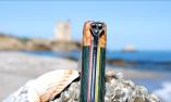 Laguiole-Taschenmesser Fontenille Pataud, Edition SPORT VISÈE BILLARD, Micarta + karellische Birke, brosse, guillochierte Biene Ansicht 1