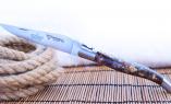 Laguiole-Taschenmesser Laguiole en Aubrac, Edition FUSION grau, Double Platines, brosse Ansicht 1