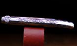 Laguiole Taschenmesser Mickael Ginisty, Edition JARGOS 01, Horn, 13 cm, guillochierte Biene, quene de scorpion Ansicht 1