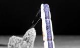 Laguiole Taschenmesser Mickael Ginisty, Edition ORTUS 01, Mammutstoßzahn/Carbon, brillant, guillochierte Biene Ansicht 1