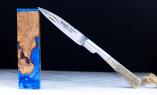 Le Fidele Laguiole Taschenmesser Vendetta, Widderhorn-Kruste, brosse Ansicht 1