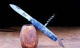 Multitool Douris Chastel Edition ARTIGON 06, 3-teilig, brosse, Pappelholz blau Ansicht 1