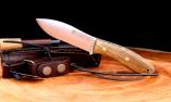 Outdoormesser Joker BS9 Canadiense by Jose Sabater, feststehender Klinge, Bocoteholz, 14C28 Ansicht 1