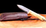 Outdoormesser Joker BS9 Nordico by Jose Sabater, feststehender Klinge, Birkenholz, 14C28 Ansicht 1