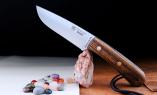 Outdoormesser Joker, Montanero by Jose Sabater, feststehender Klinge,Bocote, 14C28 Ansicht 1