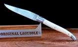 Taschenmesser Laguiole Le Fidèle, Edition M160, Damast 160 Lagen, Mammut Stoßzahn  Ansicht 1