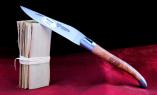 Taschenmesser Laguiole en Aubrac, double platines, Brosse, Wacholder Ansicht 1