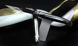 Taschenmesser Laguiole en Aubrac, double platines, Edition GRAMOS, brillant, Büffelhorn Ansicht 1