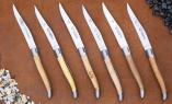 Laguiole en Aubrac 6-tlg. Steakmesser Set Brosse Bois de France Ansicht 1