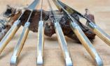Laguiole "Le Fidèle" 6-teilig, Steakmesserset Olivenholz, brosse/brillant Ansicht 1