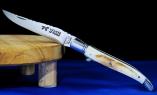 Taschenmesser Laguiole Le Fidèle CISELE phacochère, Warzenschwein, guillochierte Biene, brosse Ansicht 1