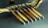 Laguiole en Aubrac 6-teilig, Gabel Set brillant, Bois de France, divers Ansicht 1