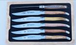 Laguiole en Aubrac 6-teilig, Steakmesser Set, brillant, Bois de France, divers Ansicht 1