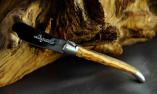 Laguiole Le Fidèle Buttermesser Olivenholz Ansicht 1